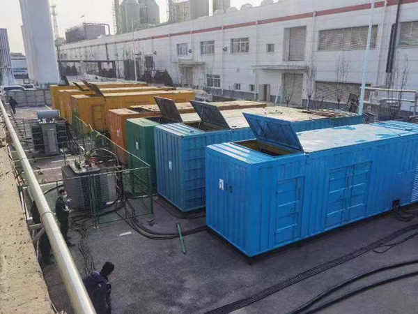 朔州柴油发电机出租案例展示